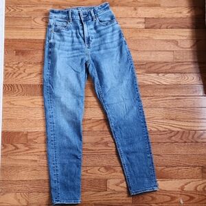 American Eagle Outfitters High Rise Blue Jeans